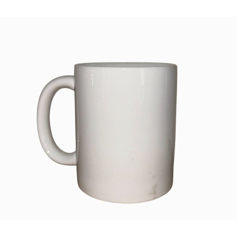 White Ceramic Mug 11oz Dishwasher & Microwave Safe Home Essentials